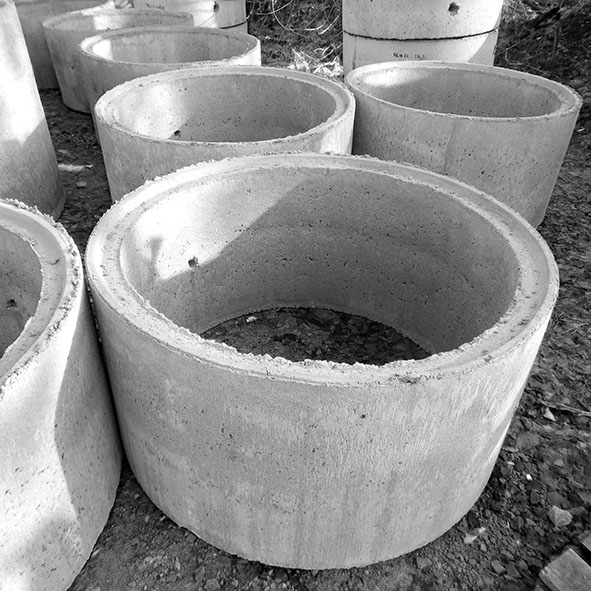 Кольца бетонные для канализации
